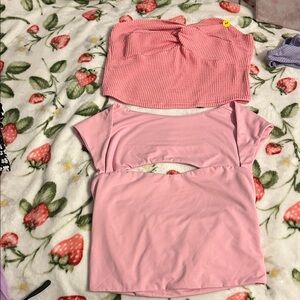 2 SHEIN Pink Women's Tops